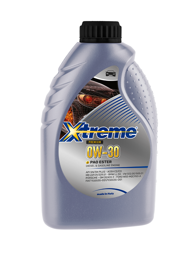 Xtreme PREMIUM 0W30 – Axxonoil